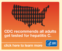 The CDC recommends that all adults get tested for Hepatitis C.